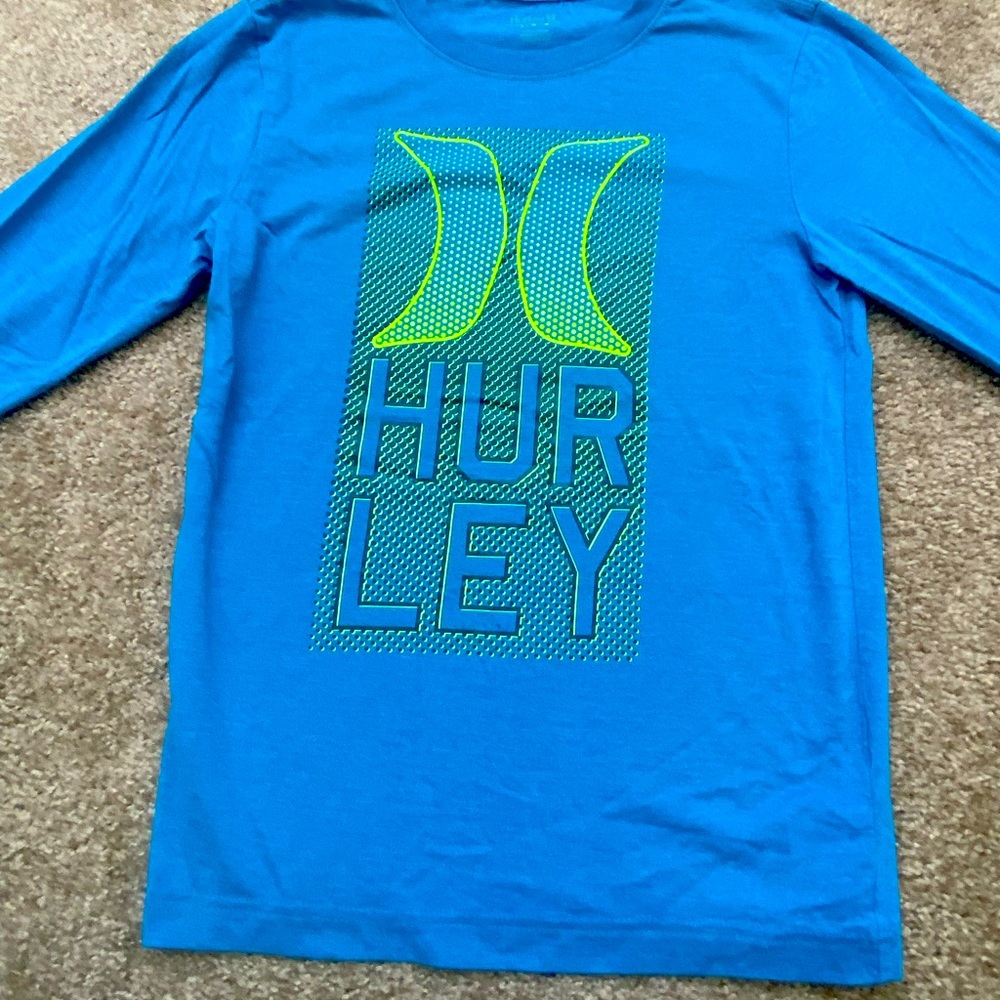 Boys Size L Hurley Long Sleeve Shirt